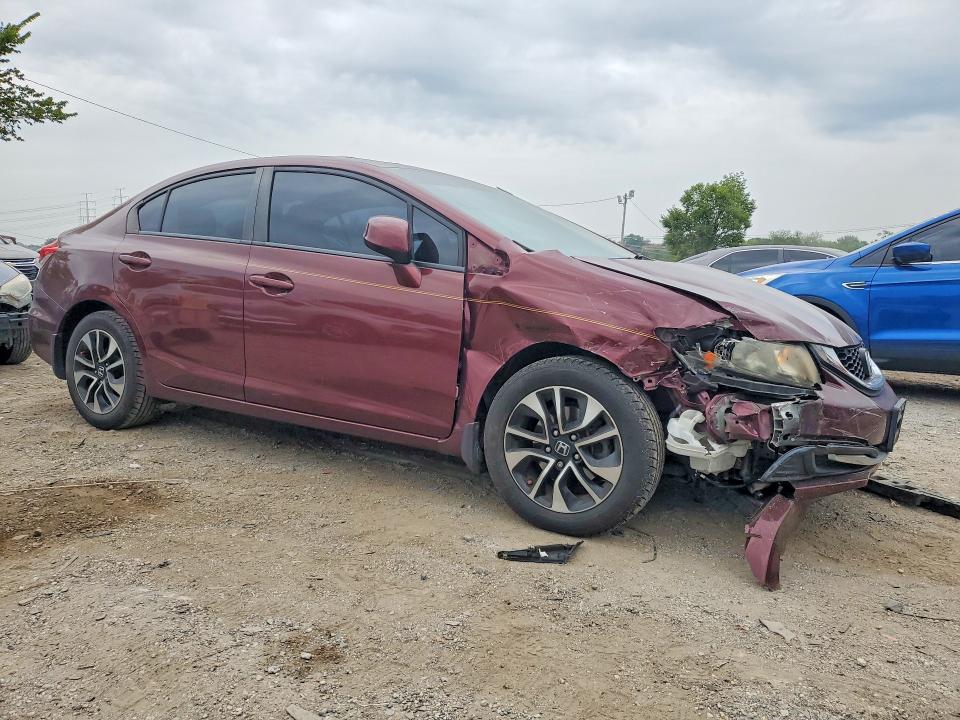 Photo 4 from auction – 2013 HONDA CIVIC with VIN 19XFB2F8XDE037809