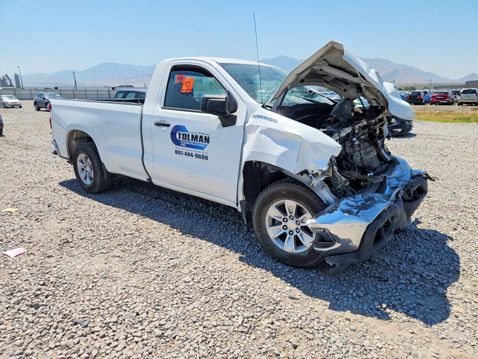 Photo 4 from auction – 2021 CHEVROLET SILVERADO with VIN 3GCNWAEF4MG240709