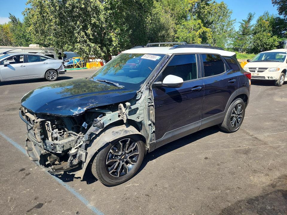 CHEVROLET TRAILBLAZER 2021 with VIN KL79MVSL5MB018632 - Photo from auction