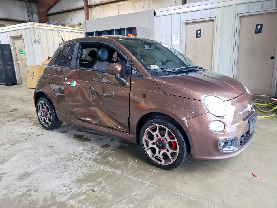 Photo 4 from auction – 2012 FIAT 500 with VIN 3C3CFFBR2CT380917