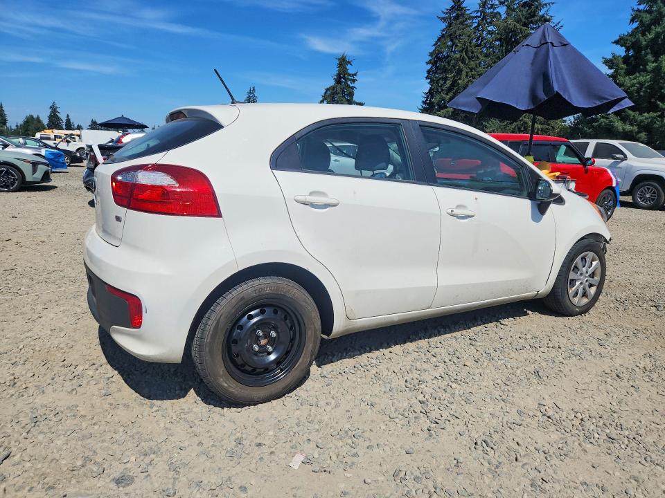 Photo 3 from auction – 2016 KIA RIO with VIN KNADM5A32G6635673