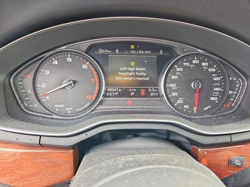 Photo 9 from auction – 2020 AUDI A5 with VIN WAUANCF56LA009050
