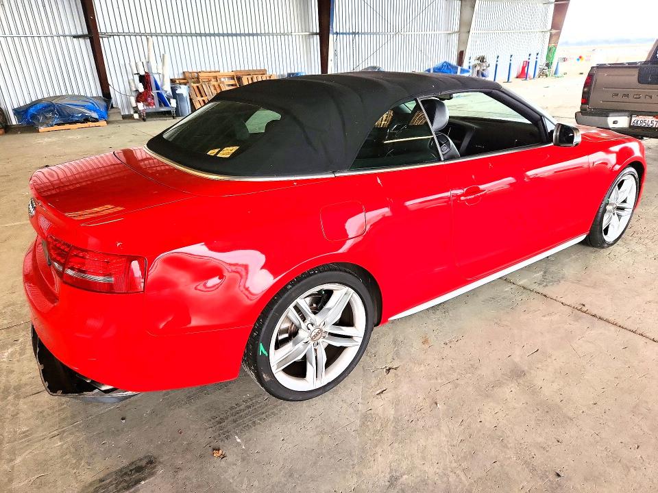 Photo 3 from auction – 2012 AUDI S5 with VIN WAUCGAFH4CN003063
