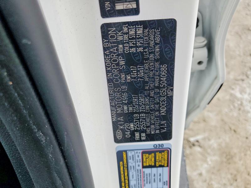 Photo 14 from auction – 2020 KIA NIRO with VIN KNDCE3LG5L5040686