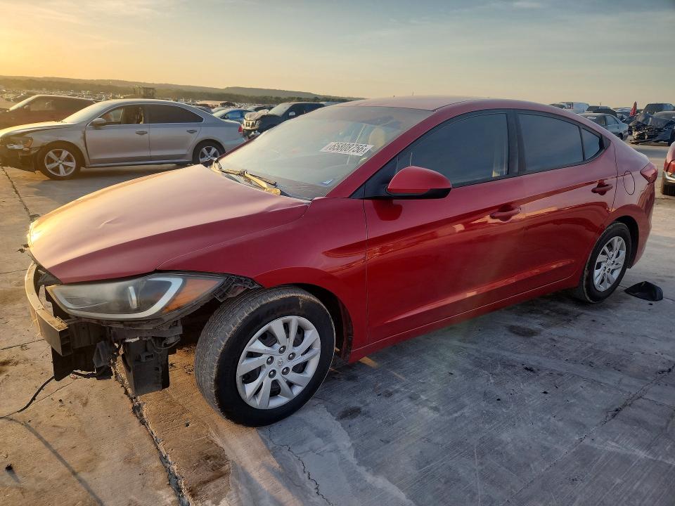 HYUNDAI ELANTRA 2017 with VIN 5NPD74LF0HH126586 - Photo from auction
