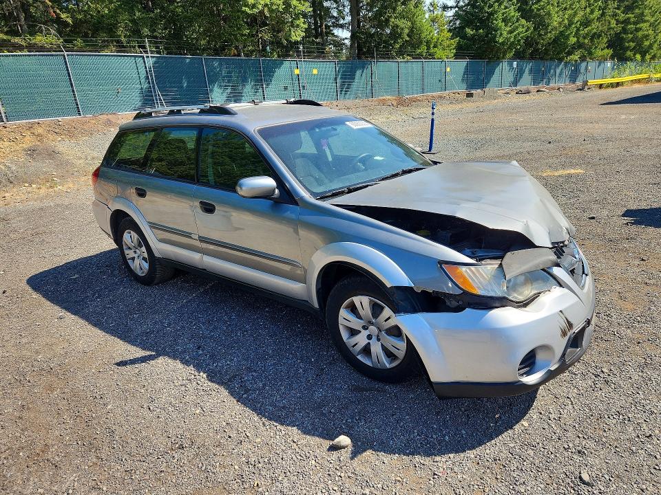 Photo 4 from auction – 2008 SUBARU OUTBACK with VIN 4S4BP60C987359718