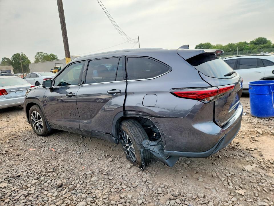 Photo 2 from auction – 2021 TOYOTA HIGHLANDER with VIN 5TDGZRAH8MS043954