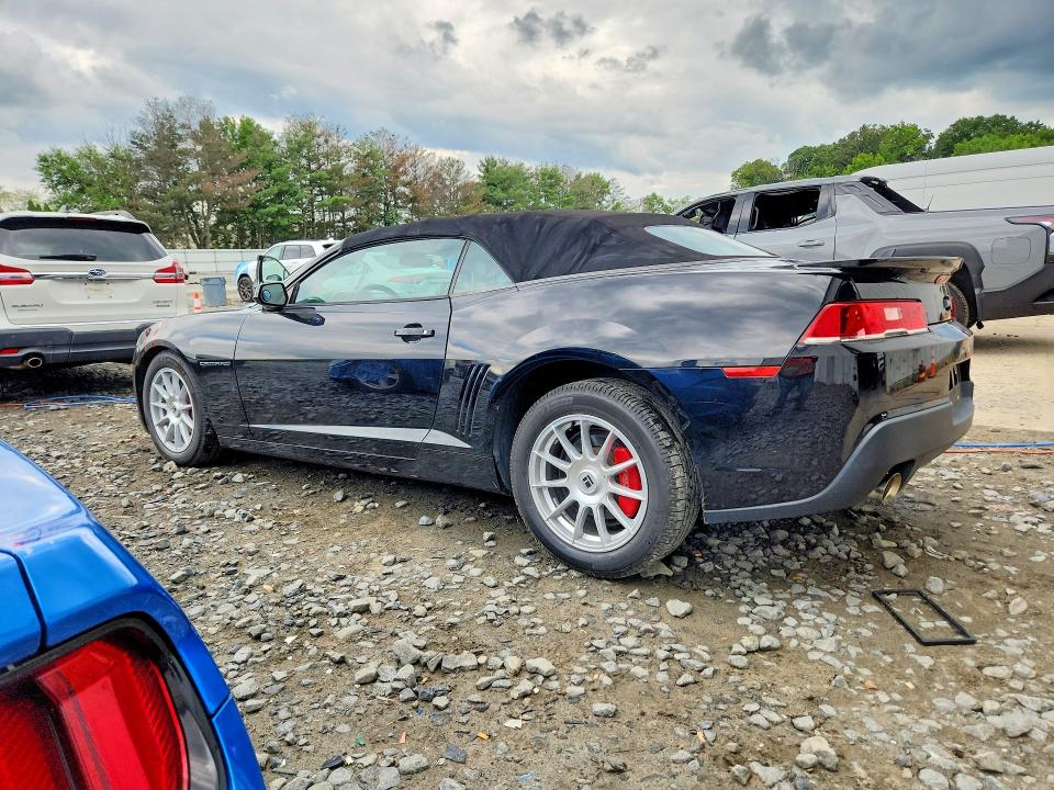Фото 2 с аукциона – 2015 CHEVROLET CAMARO с VIN 2G1FD3D30F9144840