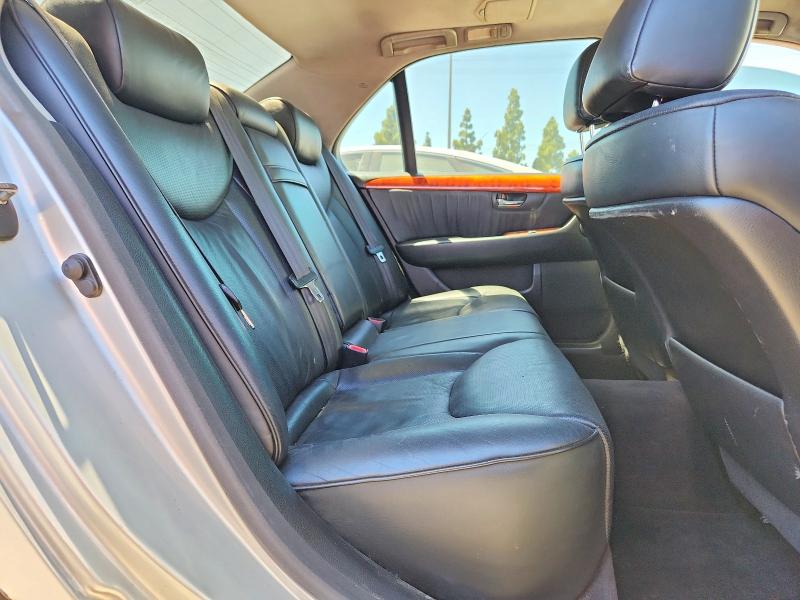 Photo 10 from auction – 2006 LEXUS LS with VIN JTHBN36F665031142