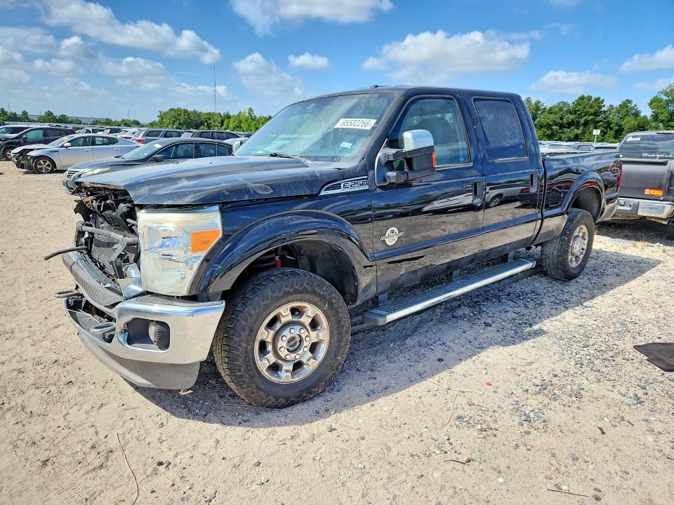 FORD F250 2012 with VIN 1FT7W2BT0CEB38581 - Photo from auction