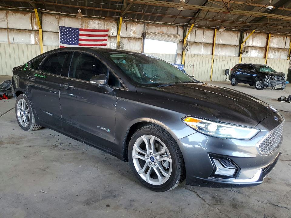 Photo 4 from auction – 2019 FORD FUSION with VIN 3FA6P0RU0KR106405