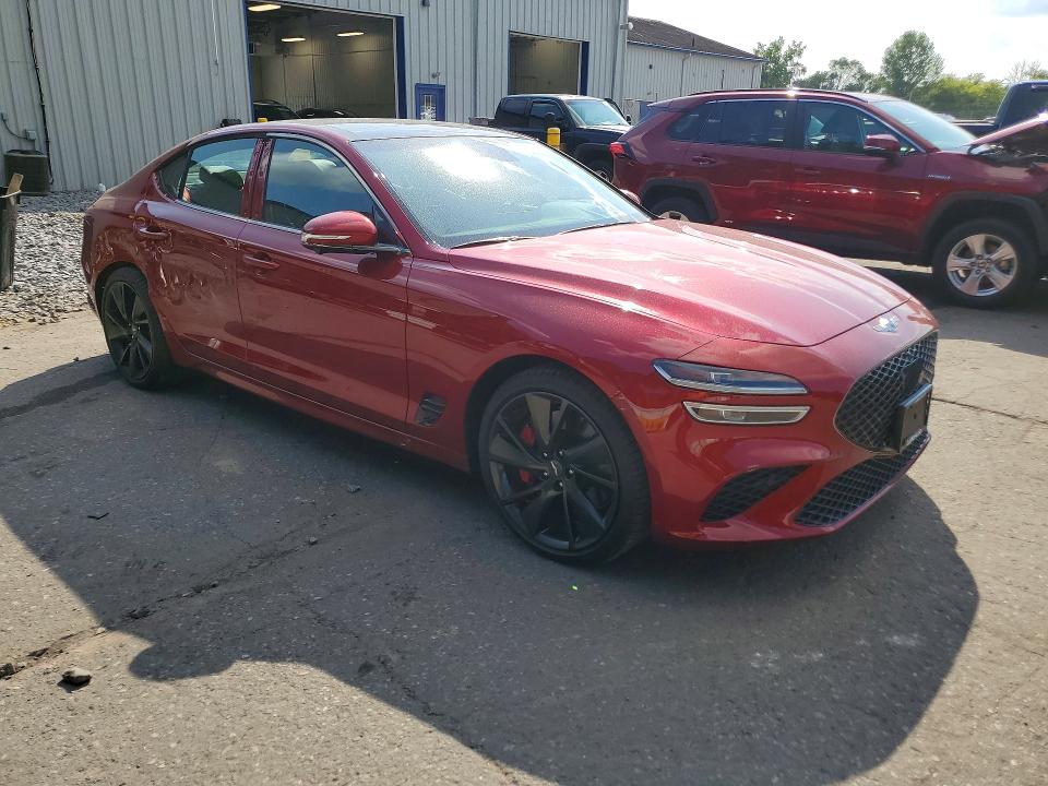 صورة رقم 4 من المزاد - 2022 GENESIS G70 مع VIN KMTG54TE6NU100040