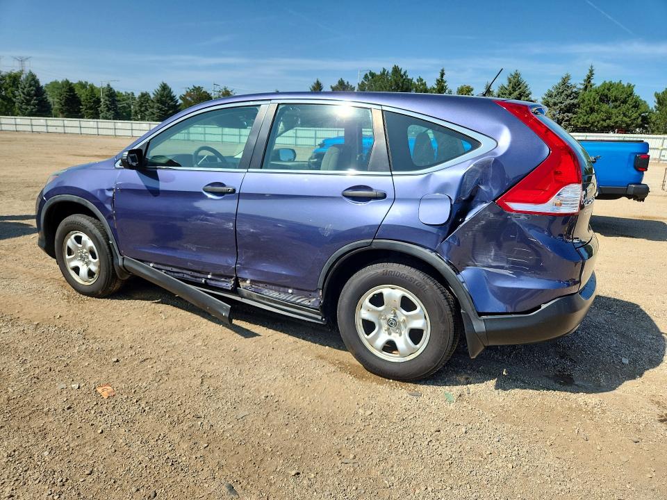 Photo 2 from auction – 2014 HONDA CR-V with VIN 5J6RM4H39EL096941