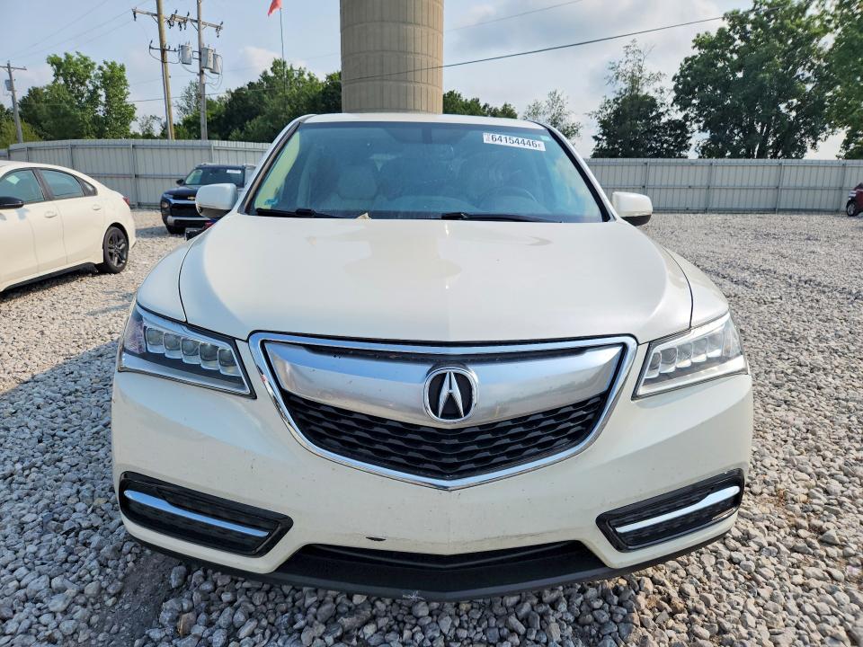 Photo 5 from auction – 2014 ACURA MDX with VIN 5FRYD4H20EB029672