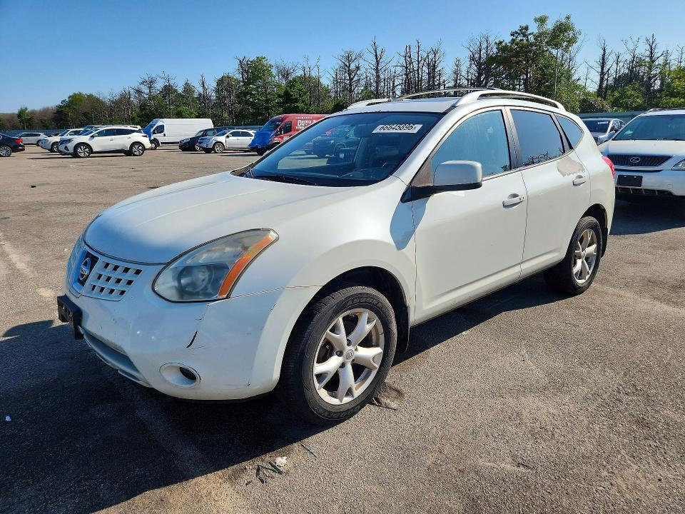 NISSAN ROGUE 2008 with VIN JN8AS58V18W400495 - Photo from auction
