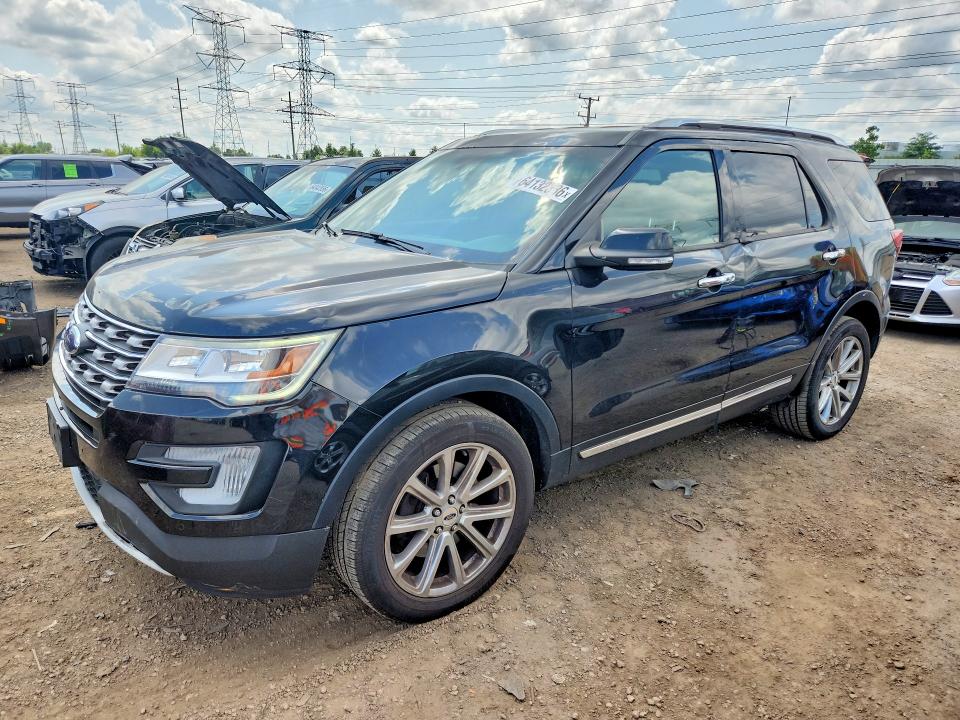 FORD EXPLORER 2017 with VIN 1FM5K8F82HGA35276 - Photo from auction