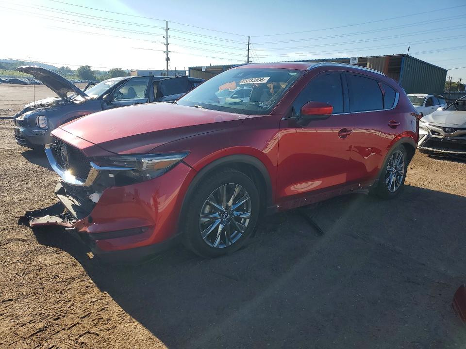MAZDA CX-5 2021 with VIN JM3KFBEYXM0456599 - Photo from auction