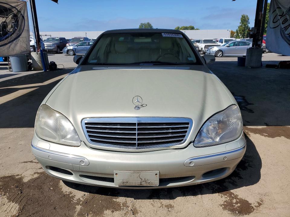 Photo 5 from auction – 2000 MERCEDES-BENZ S with VIN WDBNG75J4YA101333