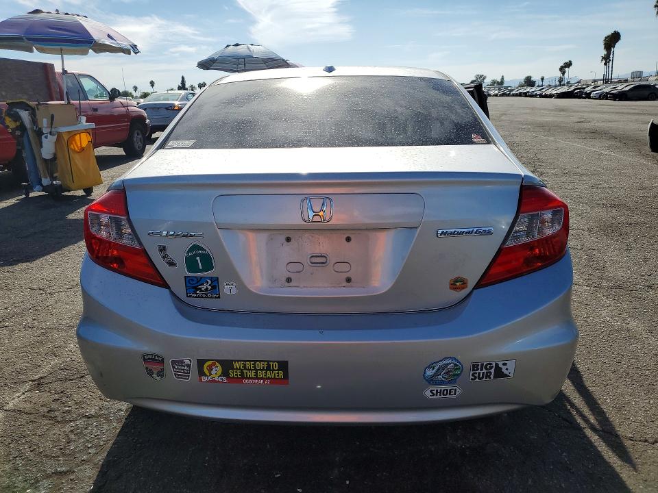 Photo 6 from auction – 2012 HONDA CIVIC with VIN 19XFB5F59CE001597