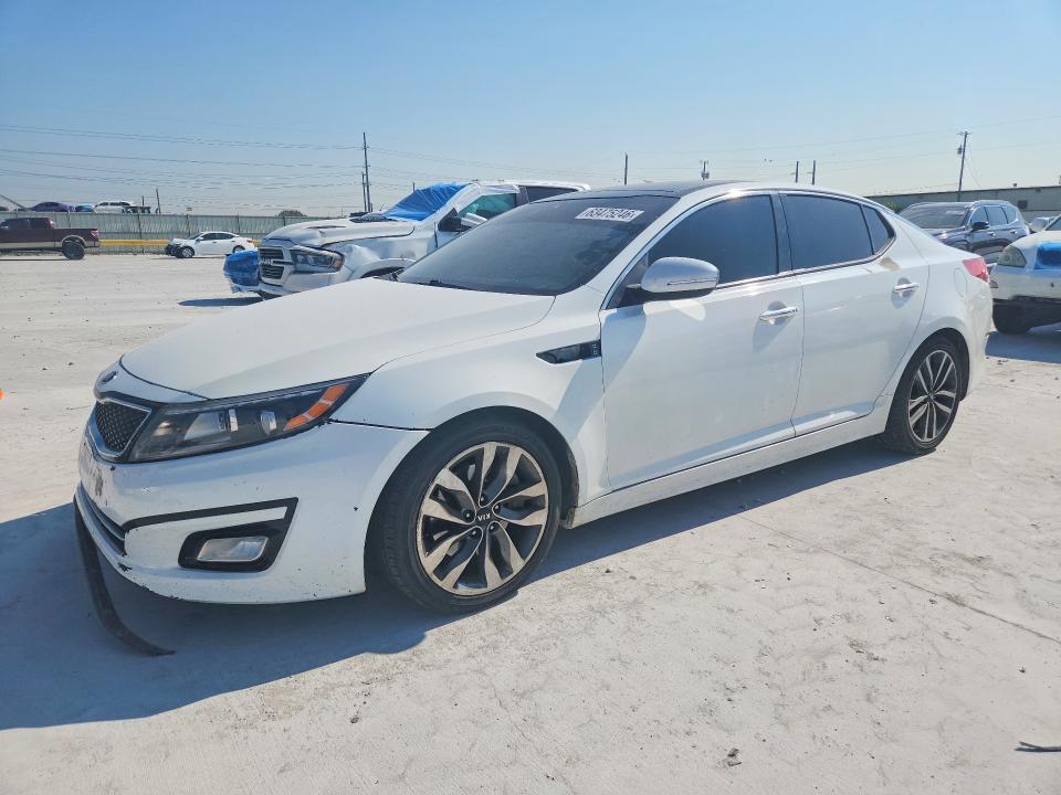 KIA OPTIMA 2015 with VIN 5XXGR4A66FG363585 - Photo from auction