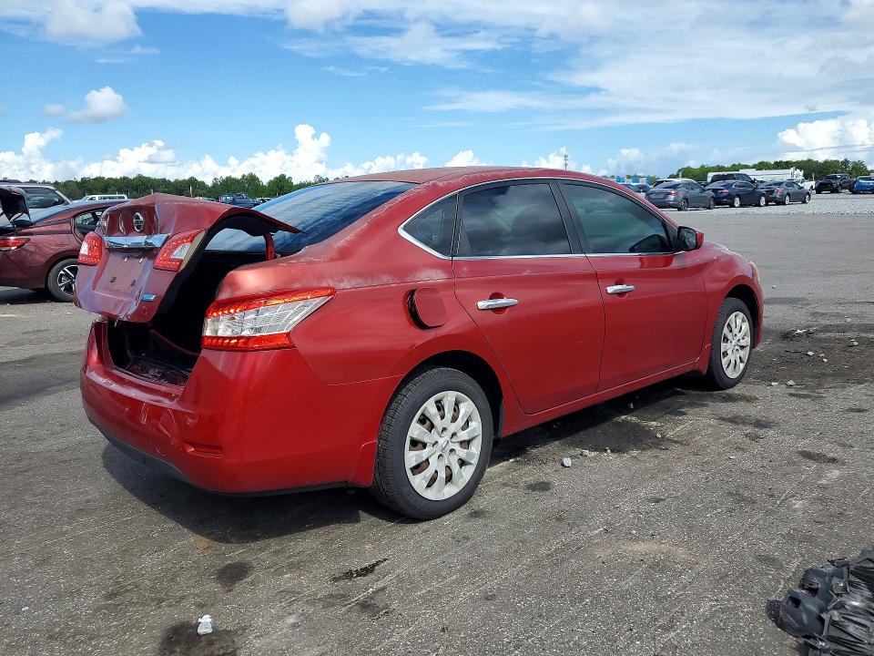 Photo 3 from auction – 2014 NISSAN SENTRA with VIN 3N1AB7AP8EY268569