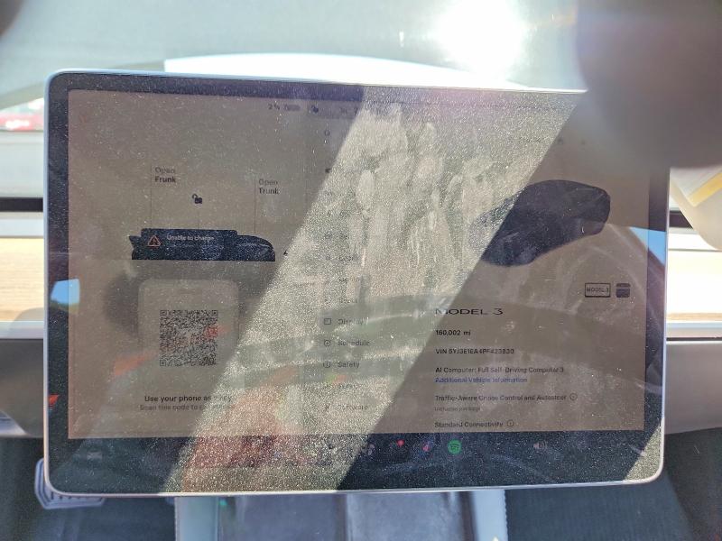 Photo 9 from auction – 2023 TESLA MODEL 3 with VIN 5YJ3E1EA4PF423830