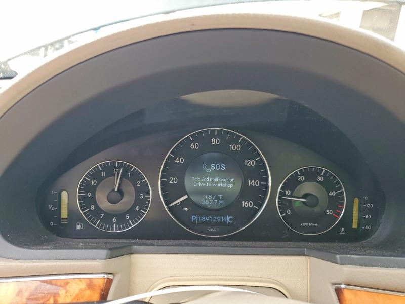 Photo 9 from auction – 2006 MERCEDES-BENZ E with VIN WDBUF26J36A852999