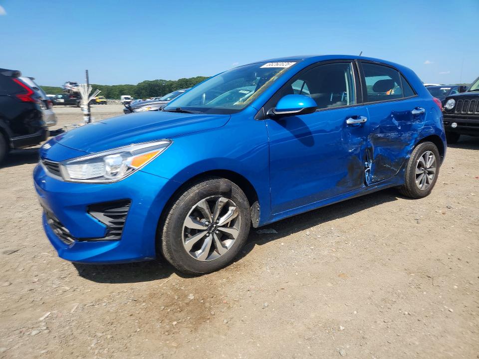 KIA RIO 2022 with VIN 3KPA25AD4NE458393 - Photo from auction