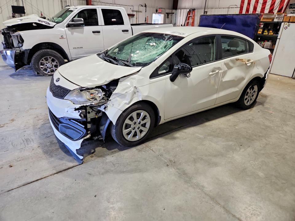 KIA RIO 2015 with VIN KNADM4A33F6437094 - Photo from auction