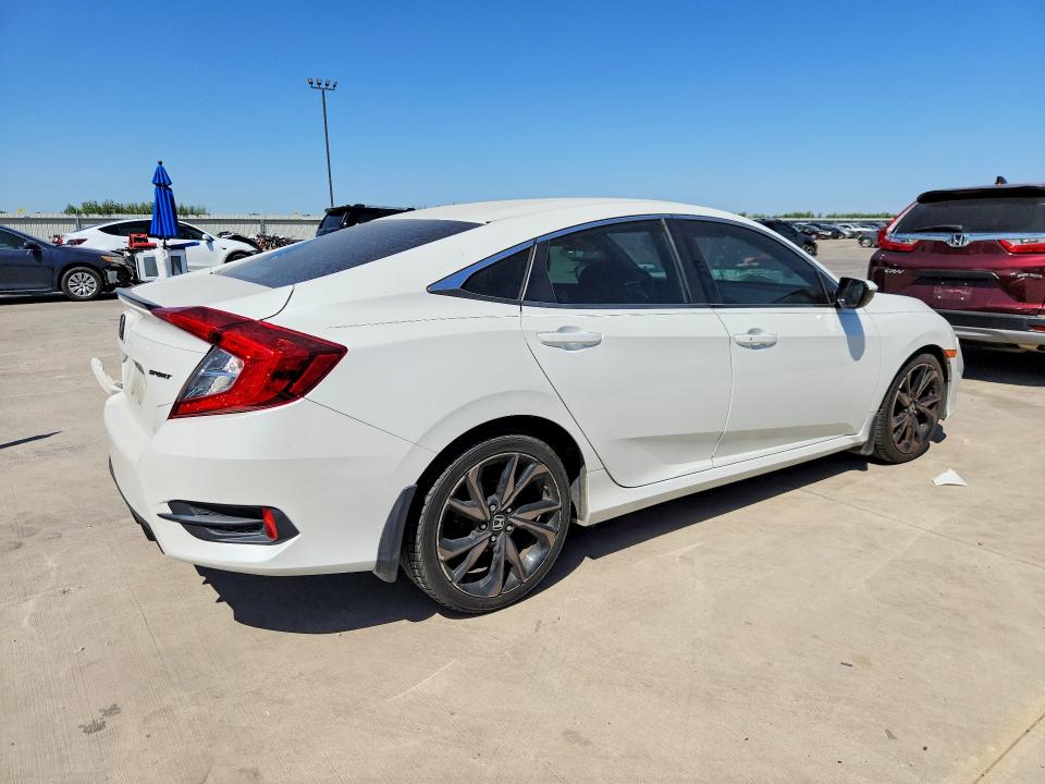 Photo 3 from auction – 2020 HONDA CIVIC with VIN 19XFC2F83LE019745
