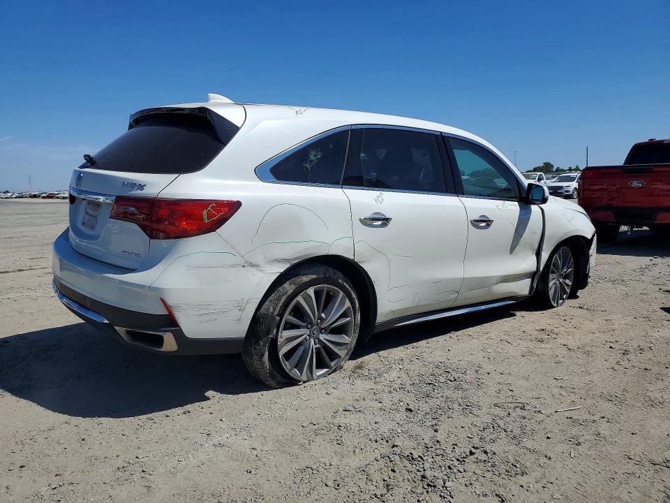 Photo 3 from auction – 2017 ACURA MDX with VIN 5FRYD4H52HB021846