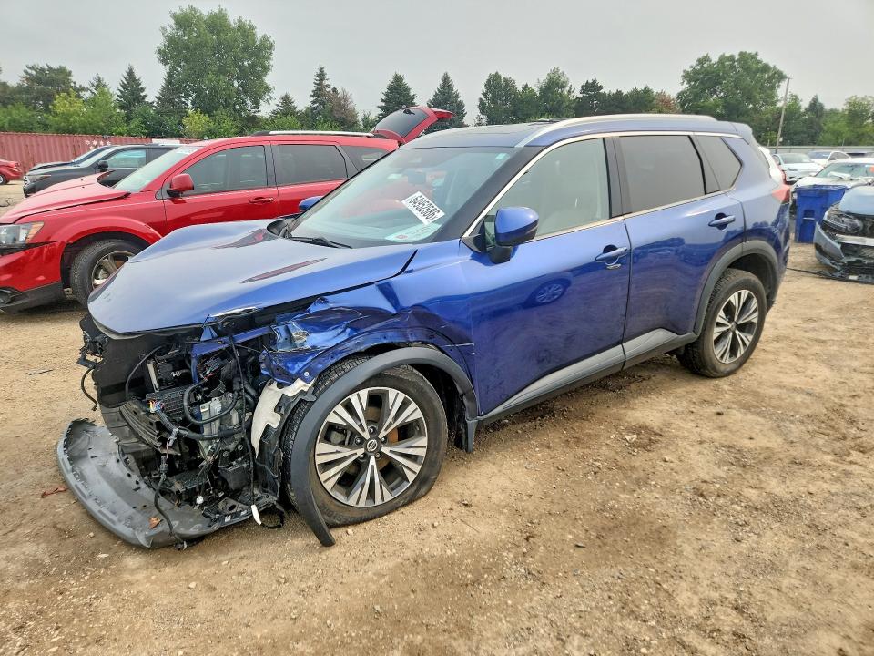 NISSAN ROGUE 2021 with VIN JN8AT3BB2MW237298 - Photo from auction