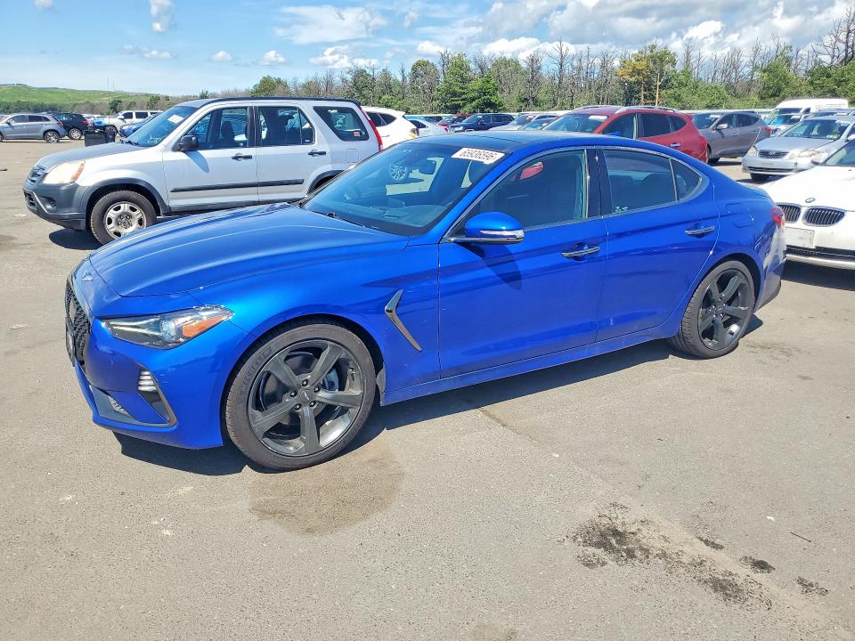 GENESIS G70 2019 with VIN KMTG44LA1KU019670 - Photo from auction