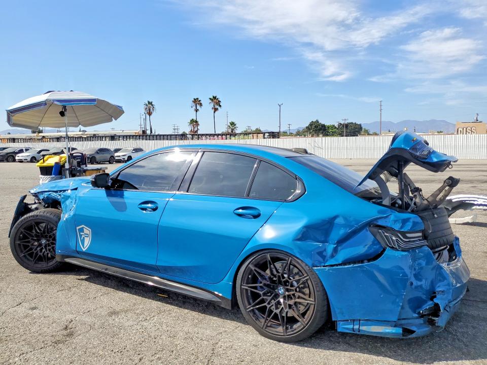 Снимка 2 от търг – 2025 BMW M3 с VIN WBS33HJ07SFT86247