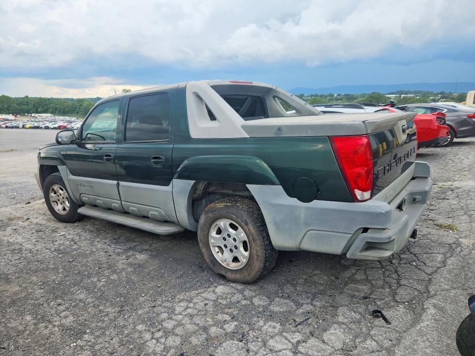 Photo 2 from auction – 2002 CHEVROLET AVALANCHE with VIN 3GNEK13T62G172924