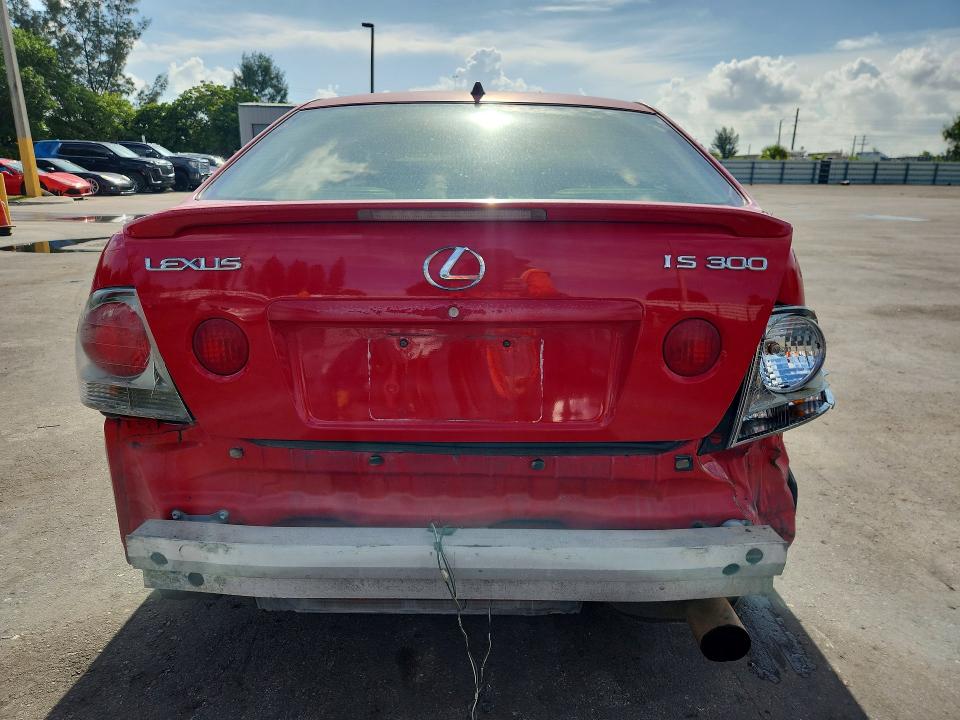 Photo 6 from auction – 2004 LEXUS IS with VIN JTHBD192040089810
