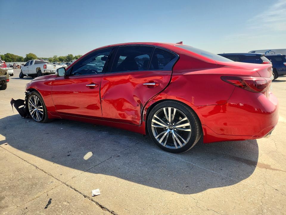 Photo 2 from auction – 2023 INFINITI Q50 with VIN JN1EV7CP3PM511247