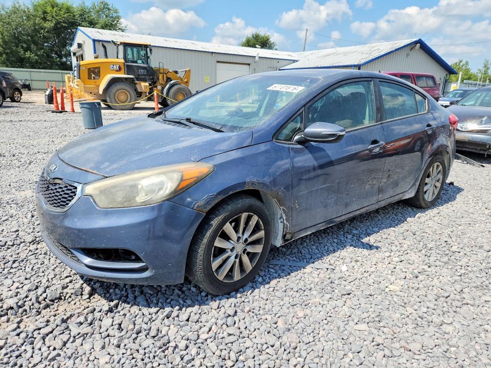 KIA FORTE 2015 with VIN KNAFX4A63F5357259 - Photo from auction