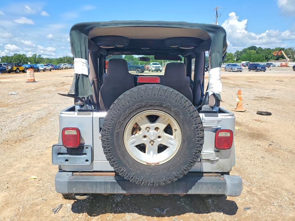 Photo 6 from auction – 2004 JEEP WRANGLER / TJ with VIN 1J4FA49S04P745096