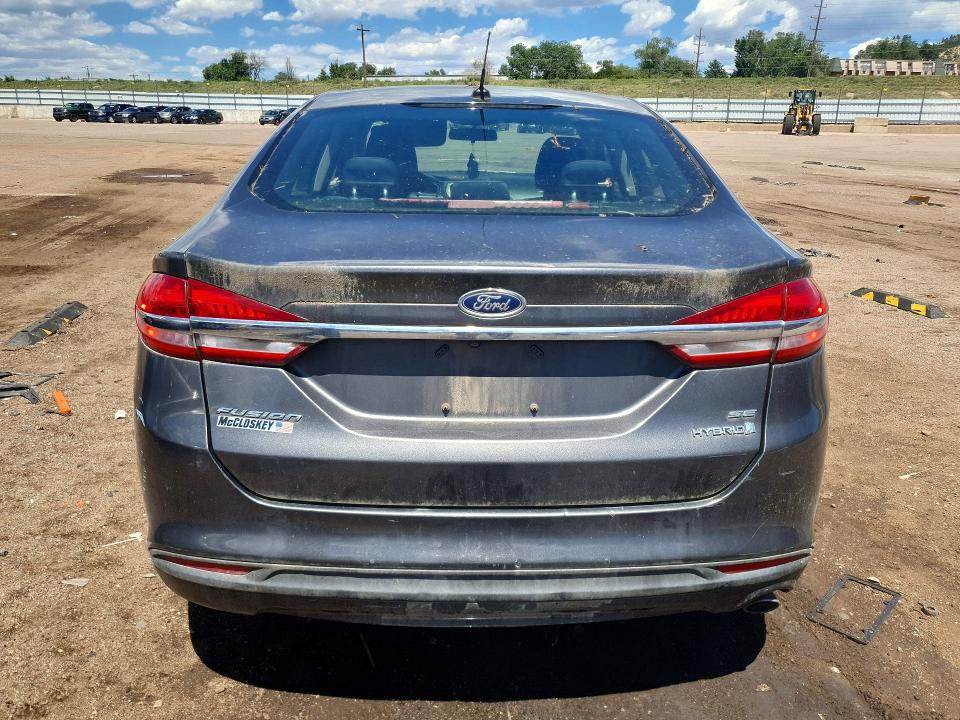 Photo 6 from auction – 2017 FORD FUSION with VIN 3FA6P0LU0HR374775