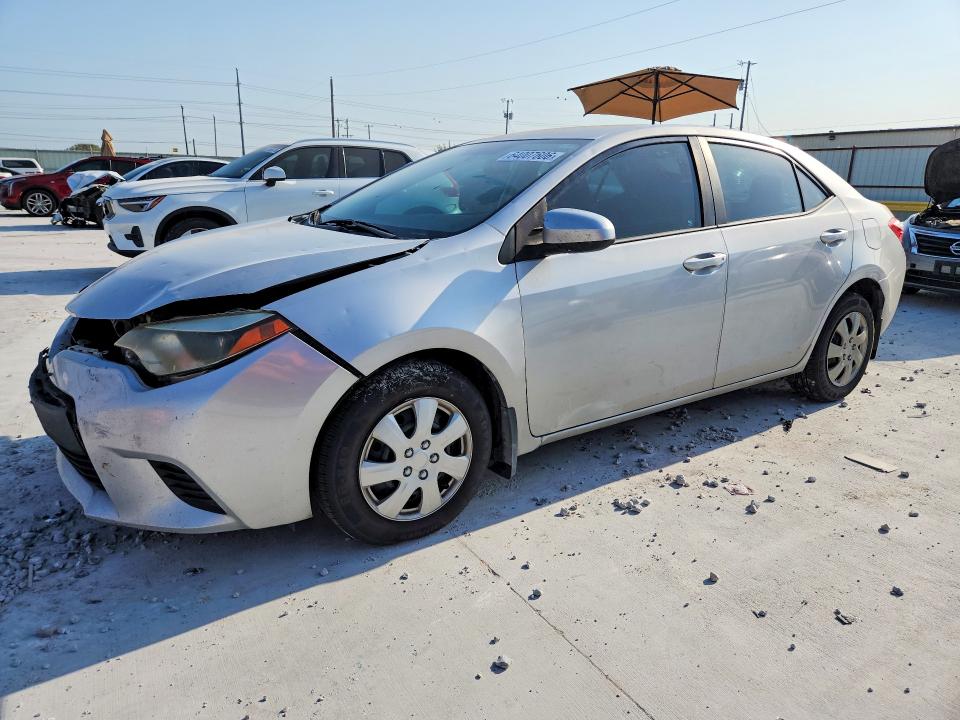 TOYOTA COROLLA 2015 with VIN 5YFBURHE6FP195909 - Photo from auction