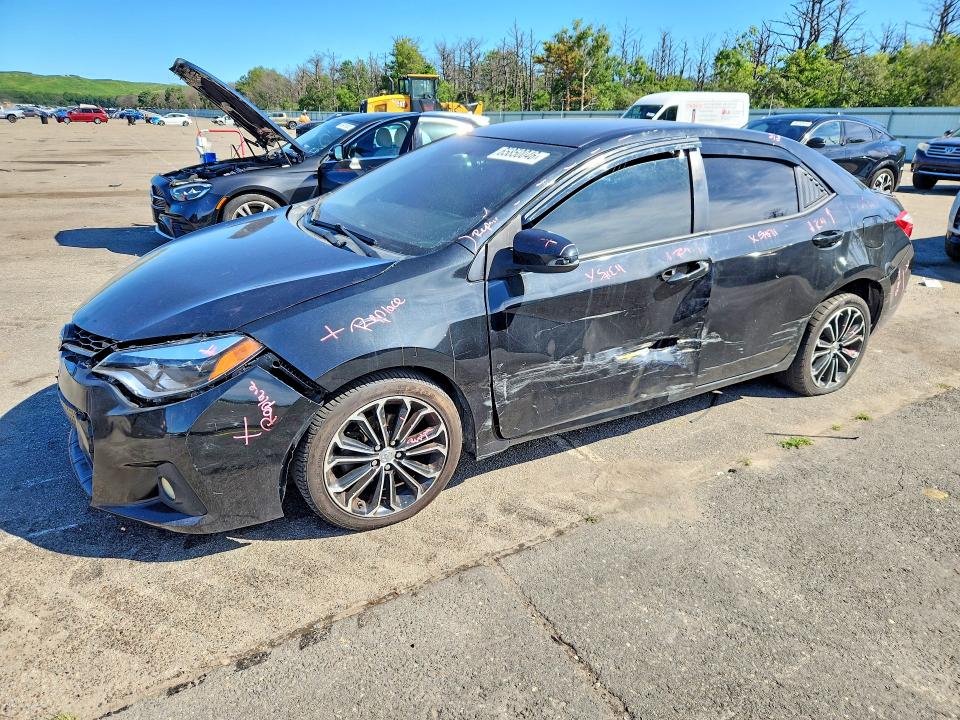 TOYOTA COROLLA 2015 with VIN 2T1BURHE4FC250809 - Photo from auction