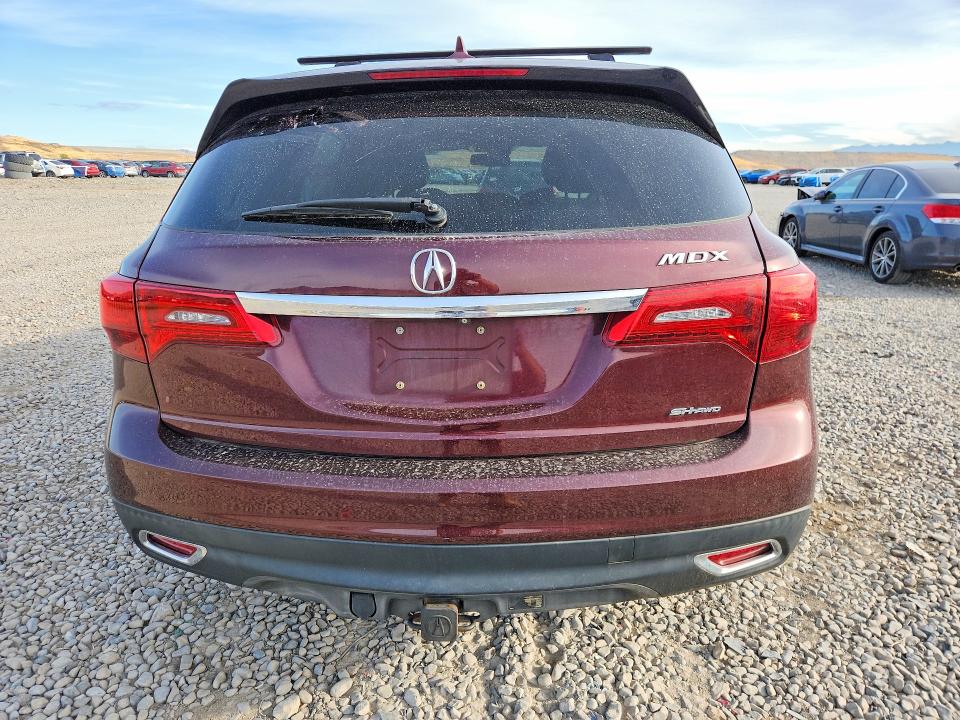 Photo 6 from auction – 2014 ACURA MDX with VIN 5FRYD4H42EB023390