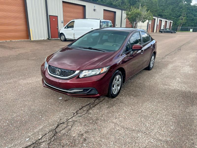 Photo 2 from auction – 2014 HONDA CIVIC with VIN 19XFB2F50EE041357