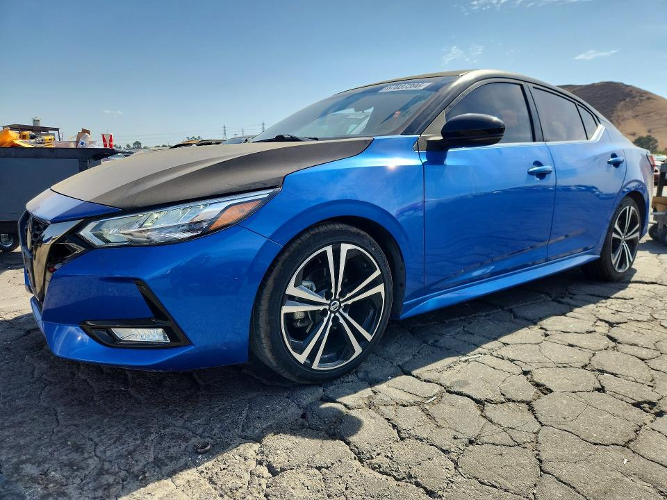 NISSAN SENTRA 2020 with VIN 3N1AB8DV9LY236419 - Photo from auction