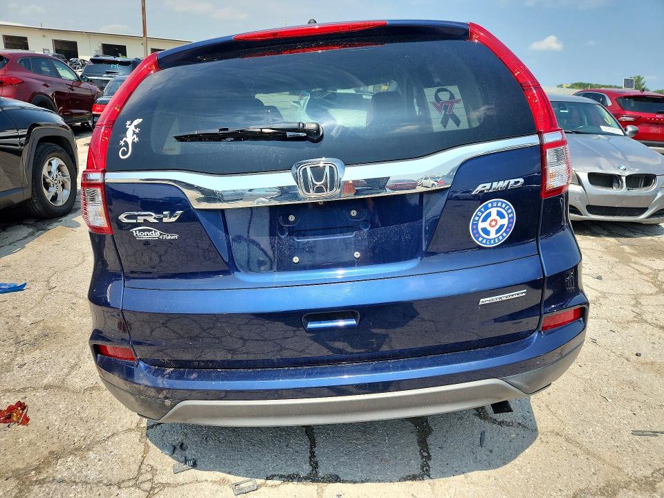 Photo 6 from auction – 2016 HONDA CR-V with VIN 2HKRM4H44GH684736