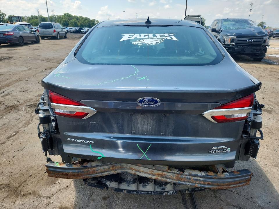 Снимка 6 от търг – 2019 FORD FUSION с VIN 3FA6P0MU1KR155863
