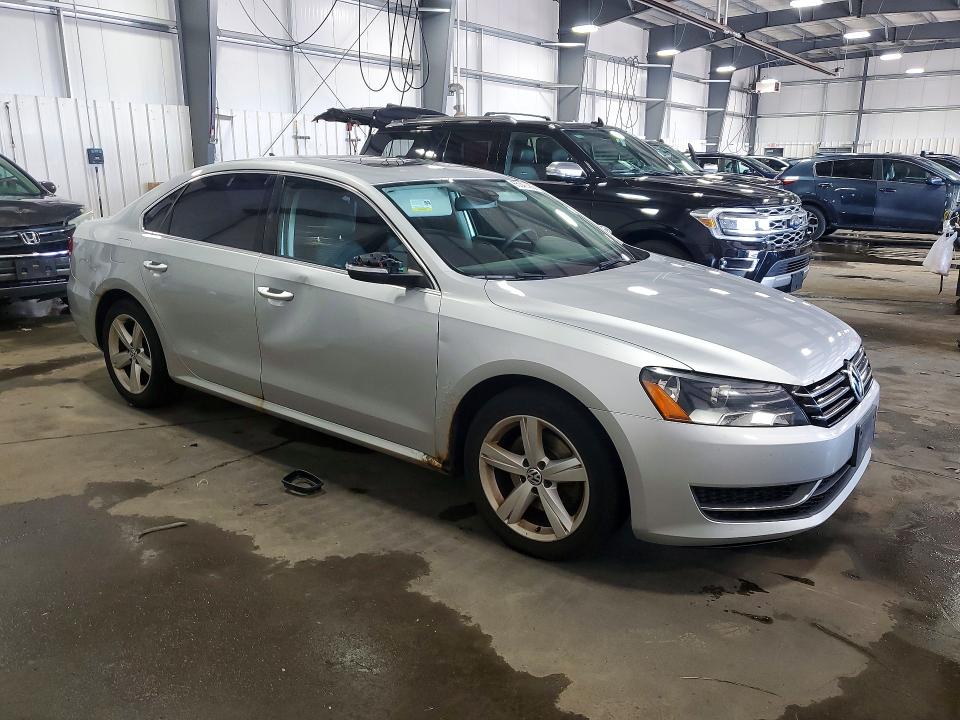 Photo 4 from auction – 2013 VOLKSWAGEN PASSAT with VIN 1VWBP7A37DC009835
