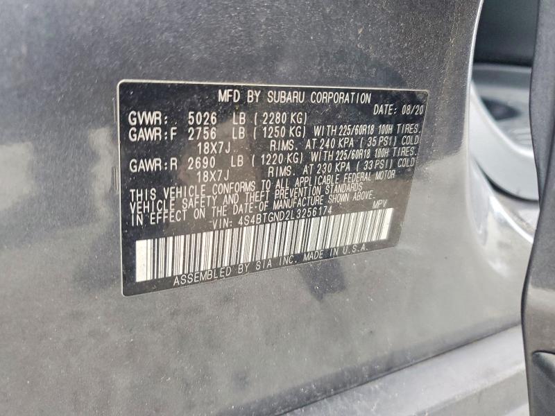 Foto 14 de la subasta – 2020 SUBARU OUTBACK con VIN 4S4BTGND2L3256174