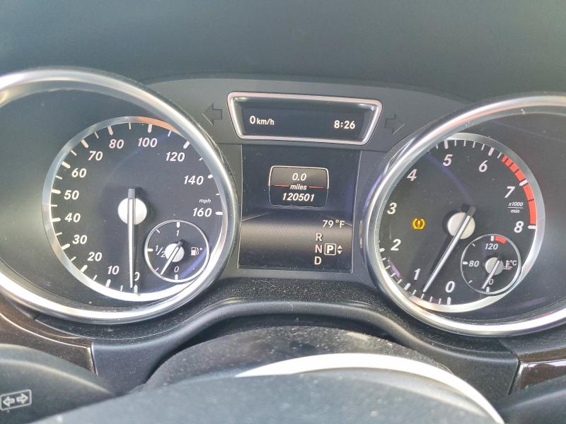Photo 9 from auction – 2015 MERCEDES-BENZ ML with VIN 4JGDA5JB2FA502647